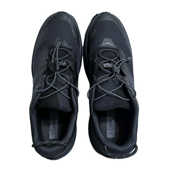 Hoka Transport GTX Vibram Men's Size 11.5 D Gore Tex Waterproof Black Running - Picture 10 of 12